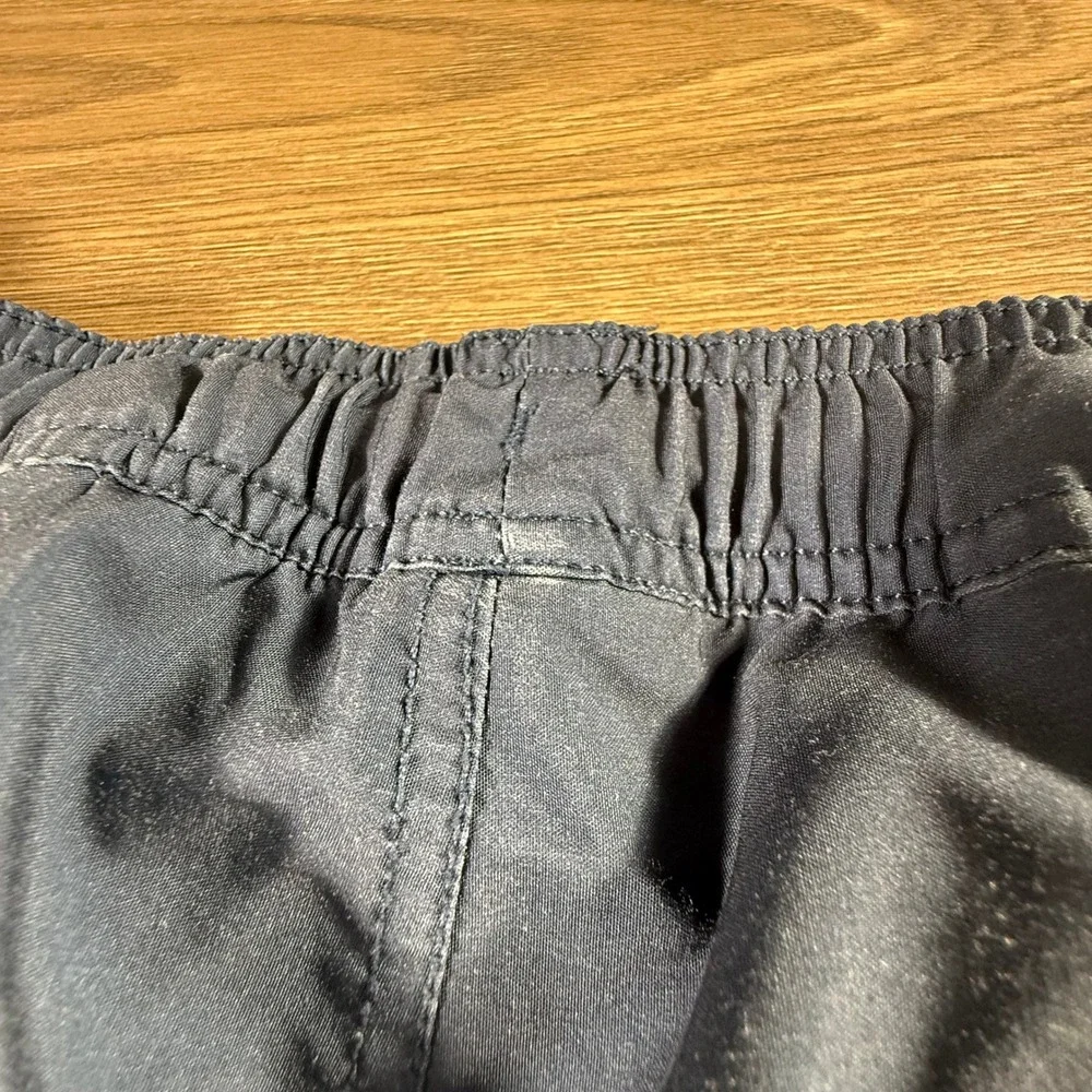 Fair Harbor Mens Navy Striped Board Shorts Swim Trunks Size XL Built in Liner